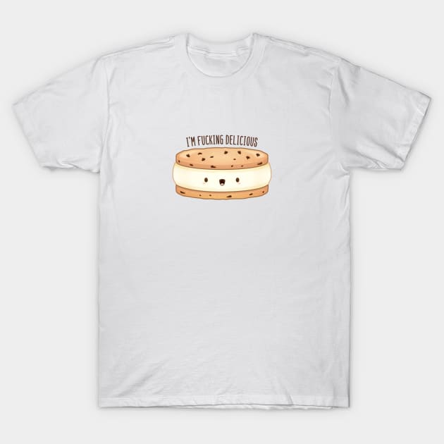 Ice Cream Sandwich T-Shirt by Sam Potter Design